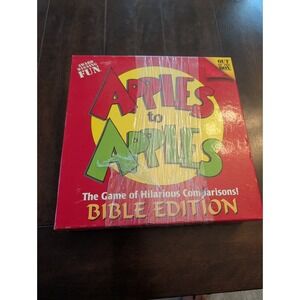 Apples to Apples Bible Edition Game of Hilarious Comparisons Family 2010 Edition